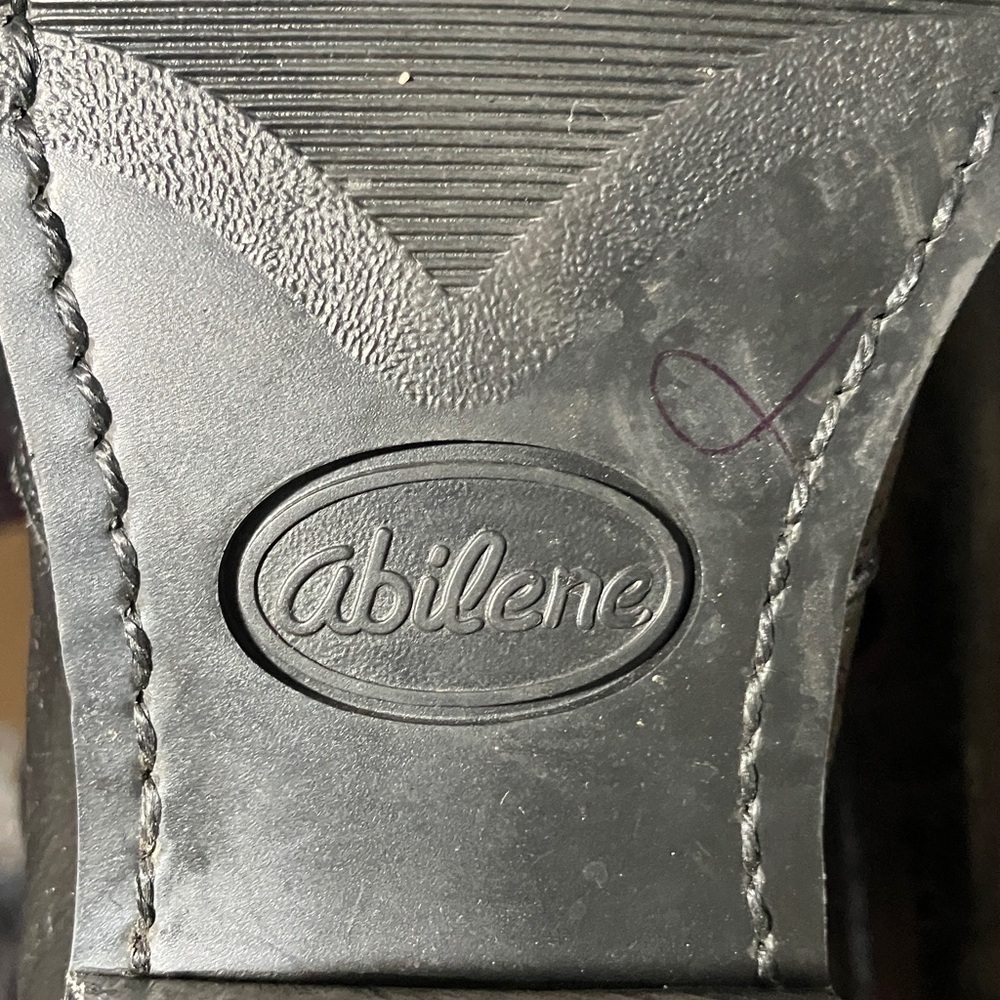 Black Leather Men's Boots - Picture 8 of 8